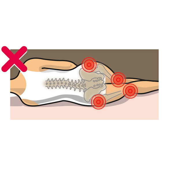 Kühlendes Kniekissen