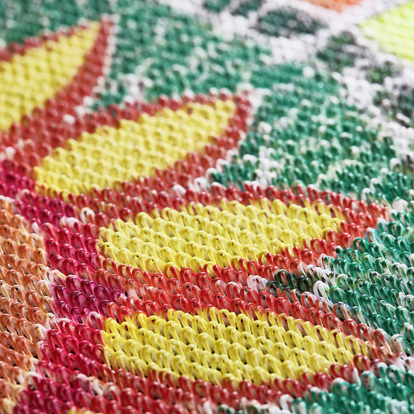 Fußmatte Mosaik-Sonne