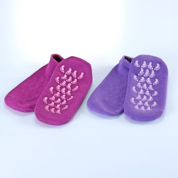 Lavendel-Gel-Socken 2er-Set