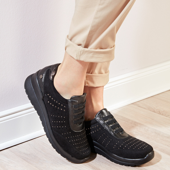 Komfort-Sneaker "Anni" schwarz