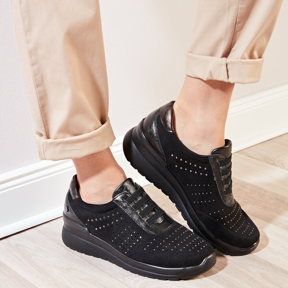 Komfort-Sneaker "Anni" schwarz