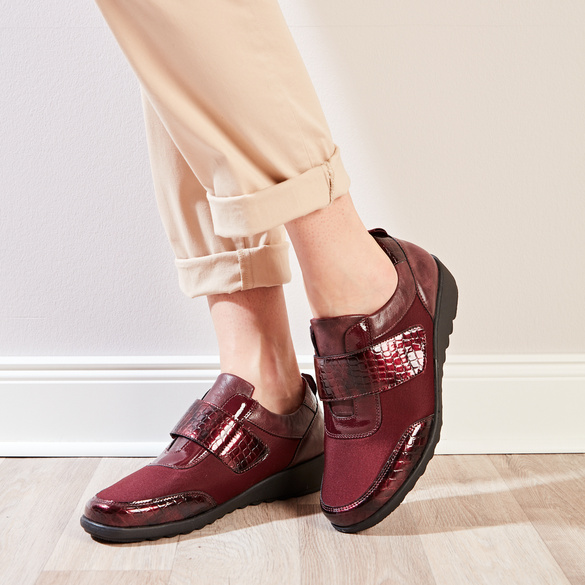 Komfortschuh "Doris" bordeaux