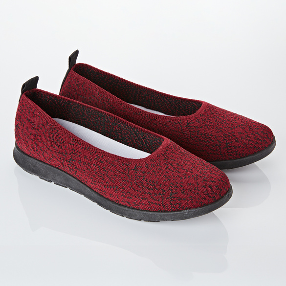 Soft-Slipper "Vicky" bordeaux