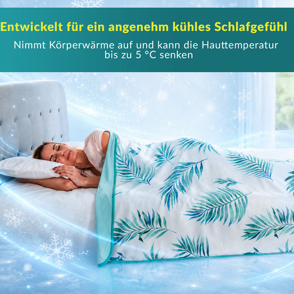 Kühlende Decke Blattdesign
