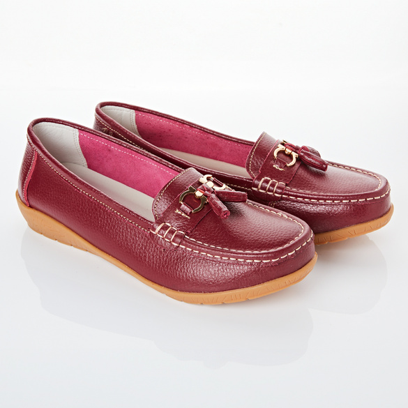 Mokassin "Elenor" bordeaux