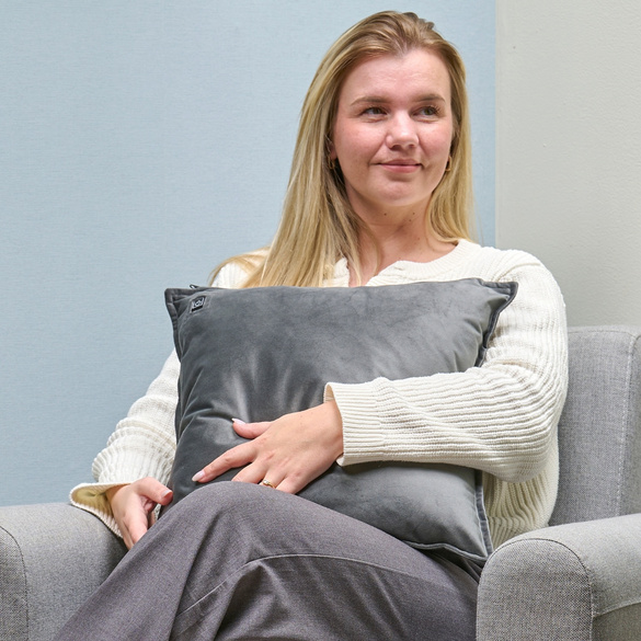 Kabelloses Heizkissen mit Akku-Pack alpina