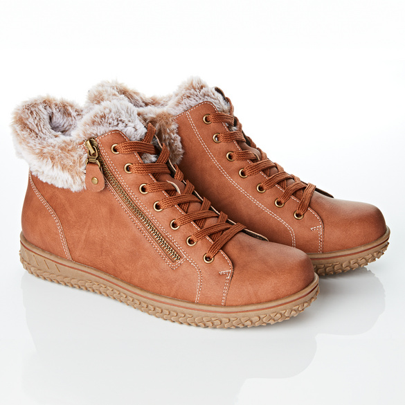 Komfort-Boots "Gloria" cognac
