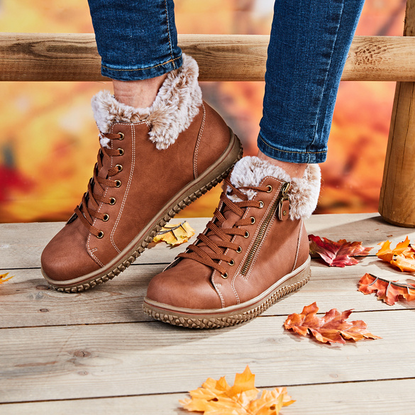Komfort-Boots "Gloria" cognac