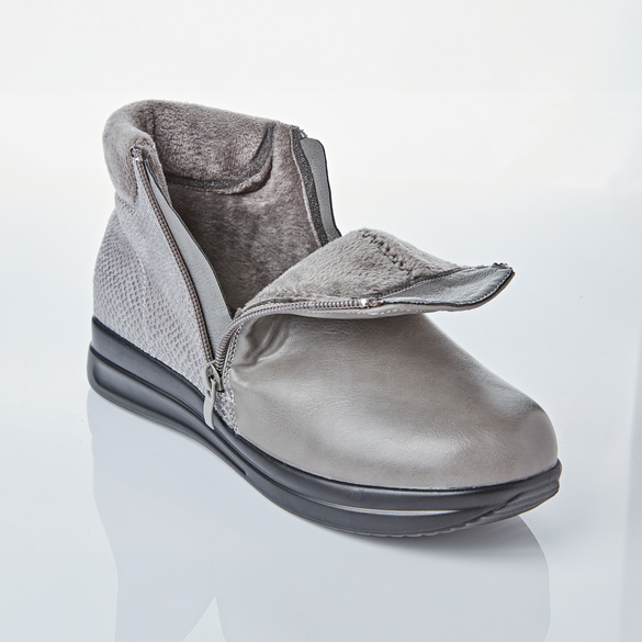 Stiefelette "Olga" grau