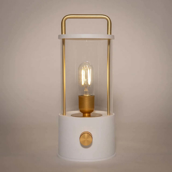 LED-Laterne Design A matt schwarz