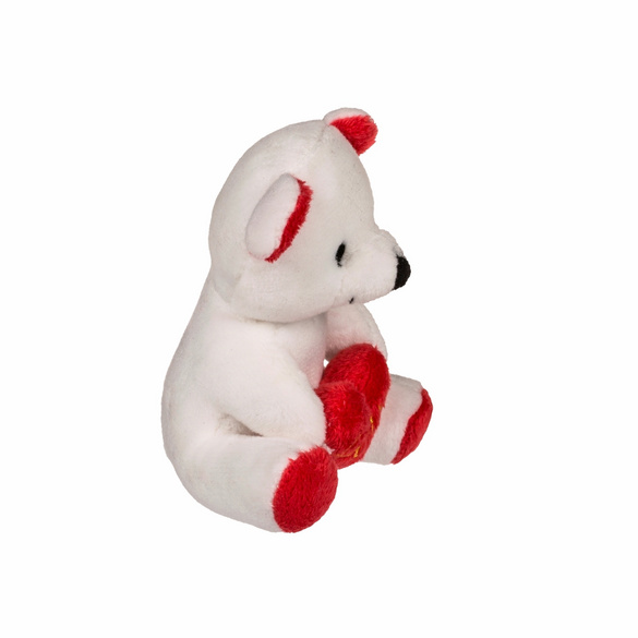 Tasse mit Herzchen & Plüschteddy im Geschenkkarton