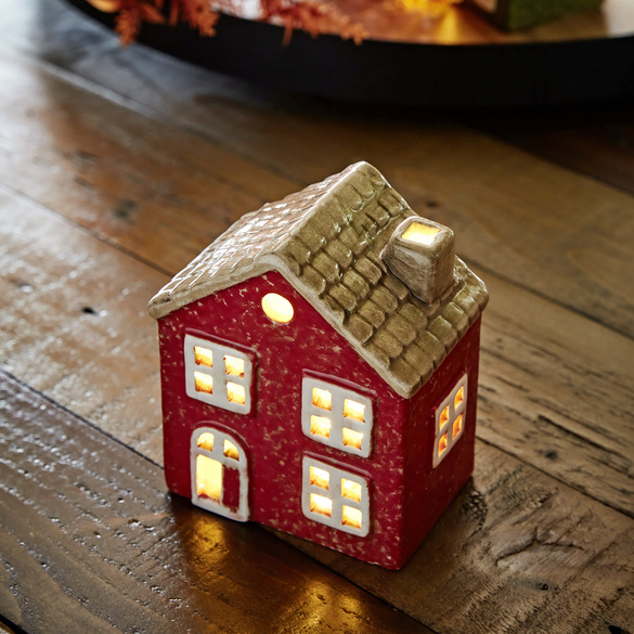 LED-Keramikhaus rot Eldo