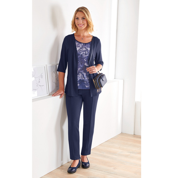 Cardigan 2-in-1 dunkelblau