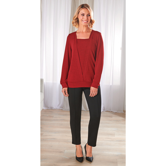 Pullover "Bea" rot