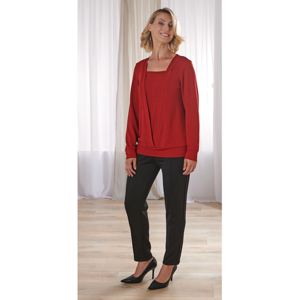 Pullover "Bea" rot