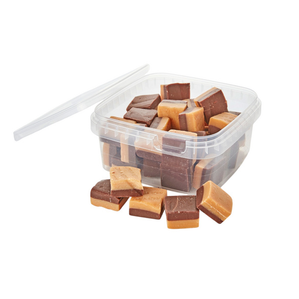 Old English Fudge "Vanille-Schoko" in Frischhaltebox 300g