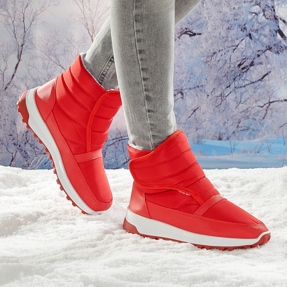 Schneeboot "Elfi" rot