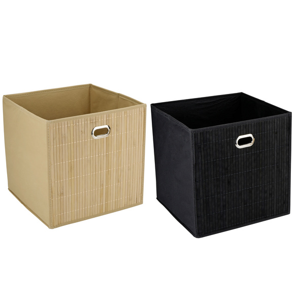 Aufbewahrungsboxen faltbar 2er-Set