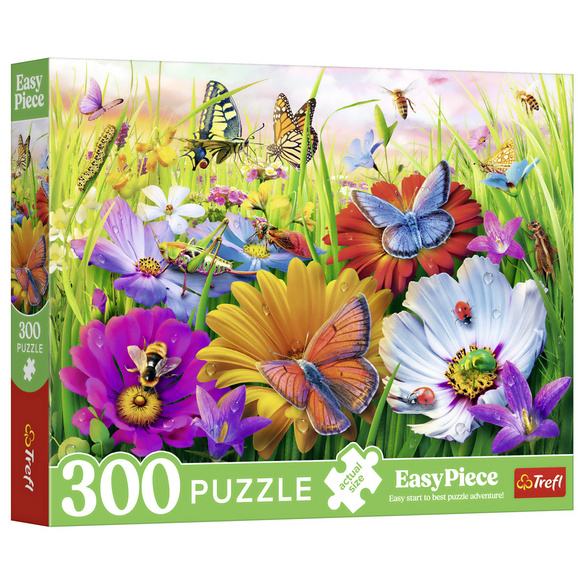 Puzzle "Insektenwiese" 300 Teile