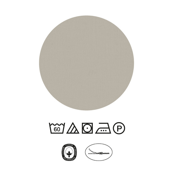 Castell Baumwoll Renforce Bettwäsche Karo-Streifen sturmgrau, 1x 135x200 cm + 1x 80x80 cm