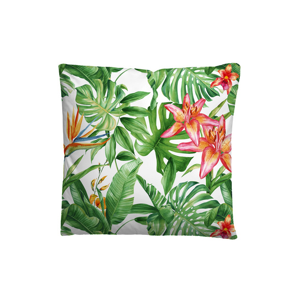 Castell Mikrofaser Seersucker Bettwäsche Dschungel hellgrün, 1x 155x220 cm + 1x 80x80 cm