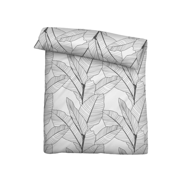 Castell Cooling Bettwäsche Dschungel pistaziengrün, 1x 135x200 cm + 1x 80x80 cm