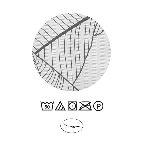 Castell Cooling Bettwäsche Dschungel pistaziengrün, 1x 135x200 cm + 1x 80x80 cm
