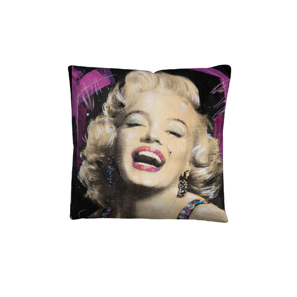 SID MAURER Mikrofaser Bettwäsche Marilyn Monroe pink, 1x 155x220 cm + 1x 80x80 cm