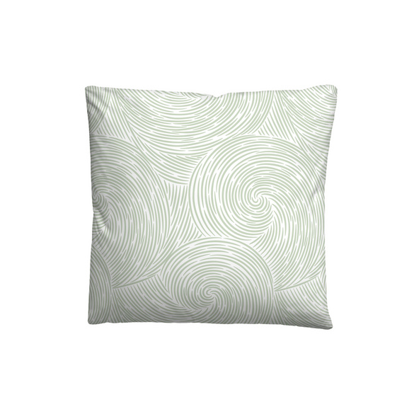 biberna Tencel Bettwäsche Strudel salbei, 1x 155x220 cm + 1x 80x80 cm