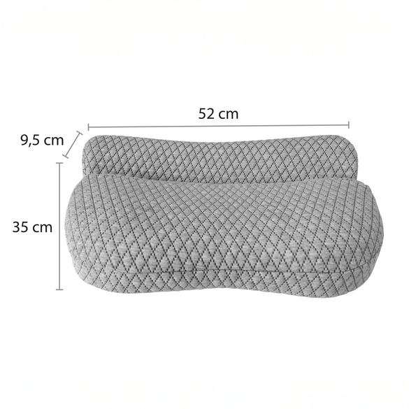 Nacken-Stützkissen mit Memory-Foam