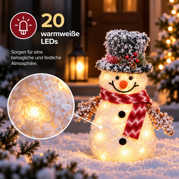 LED-Schneemann "Baby Frosty"