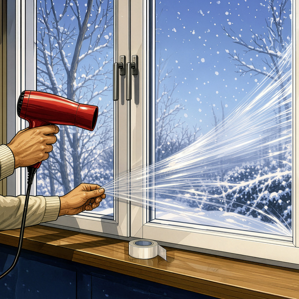 Fenster-Isolierfolie
