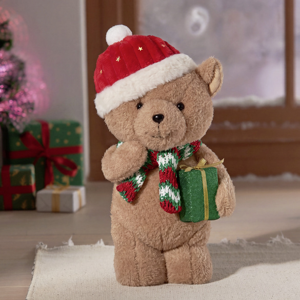 Stofftier Weihnachtsbär "Bobby" Eldo