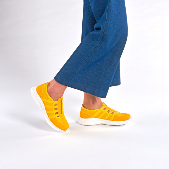 Sommer-Sneaker "Sunny" gelb