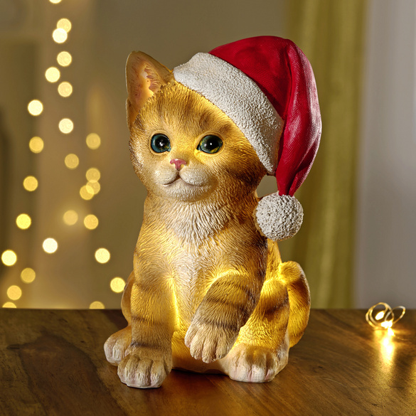 LED-Weihnachtsdeko Figur "Katze" Eldo
