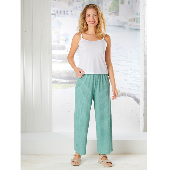 Strick-Set weiß 2-tlg.