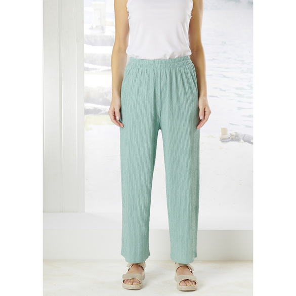 Sommerhose in Schlupfform salbei