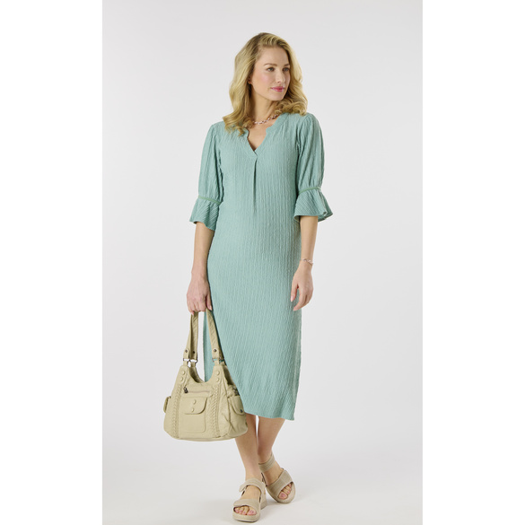 Kleid "Clara" salbei bügelfrei