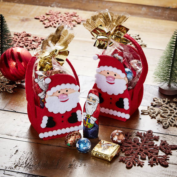 Präsent-Täschchen Weihnachtsmann