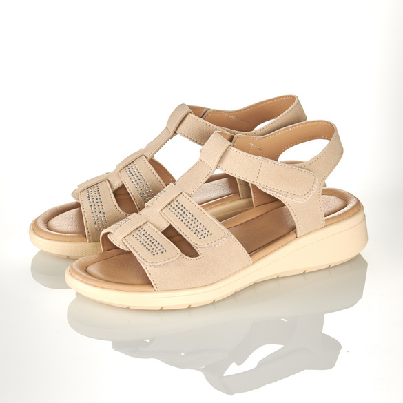 Bequem-Sandale "Angie" sand