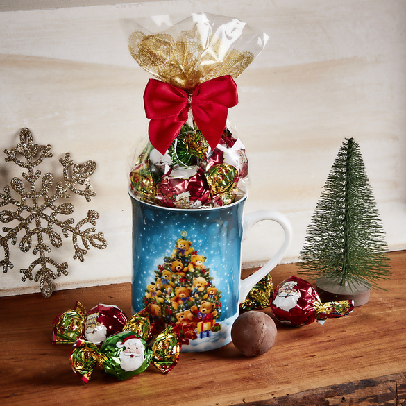 Kaffeebecher "Bärchen-Weihnachtsbaum"