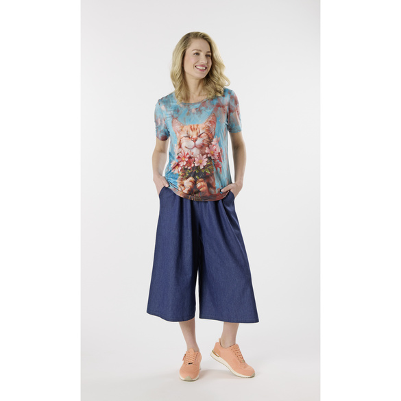 Hosenrock "Mara" jeansblau