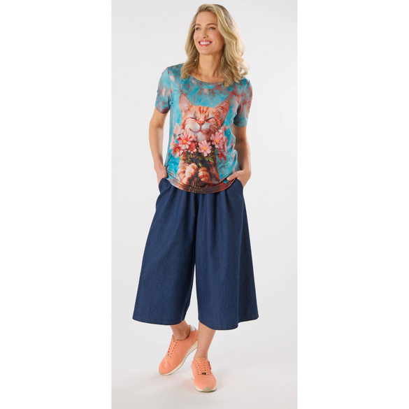 Hosenrock "Mara" jeansblau