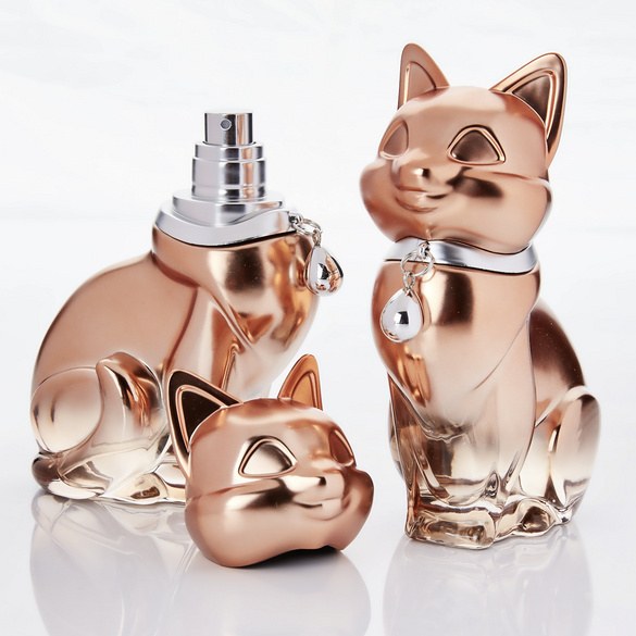 Eau de Parfum "Gattina Or Rose" in Katzen-Flakon