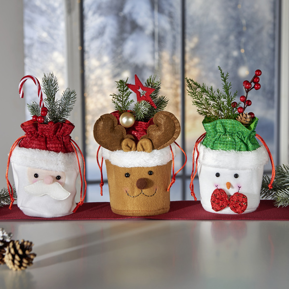 Geschenktaschen "Weihnachten" 3er-Set Eldo