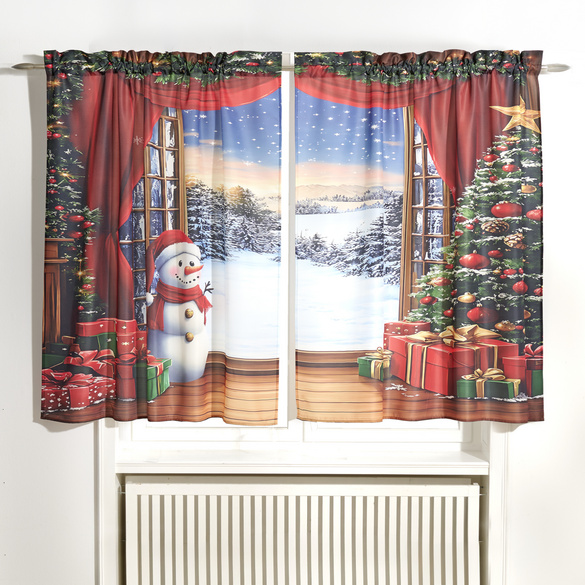 Vorhang "Weihnachtszauber" 2er-Set 140x230 cm, Eldo