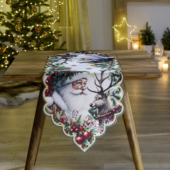 Tischläufer "Nikolaus" 40x120cm Eldo