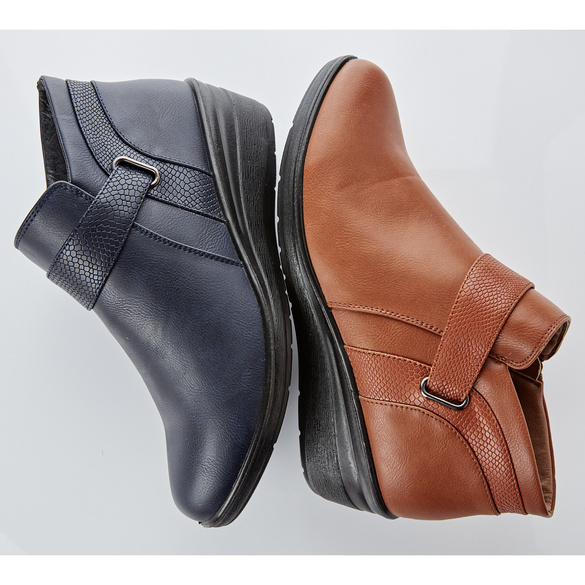 Stiefelette "Brit" cognac