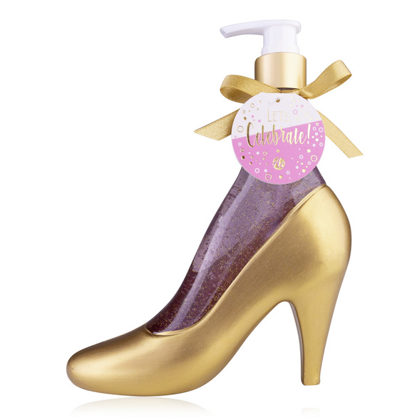 Seifenspender goldener Pumps