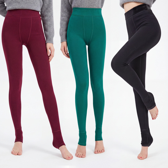 Thermo-Leggings bordeaux